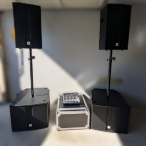 PA-Musikanlage mittlerer Größe anmieten- Paket 1